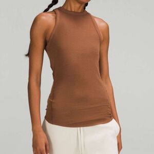 Lululemon Hold Tight Tank Top in Roasted Brown